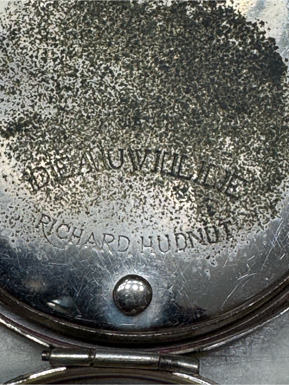 Antique 1920s Richard Hudnut Deauville Art Deco Double Makeup Compact collector - Picture 12 of 16